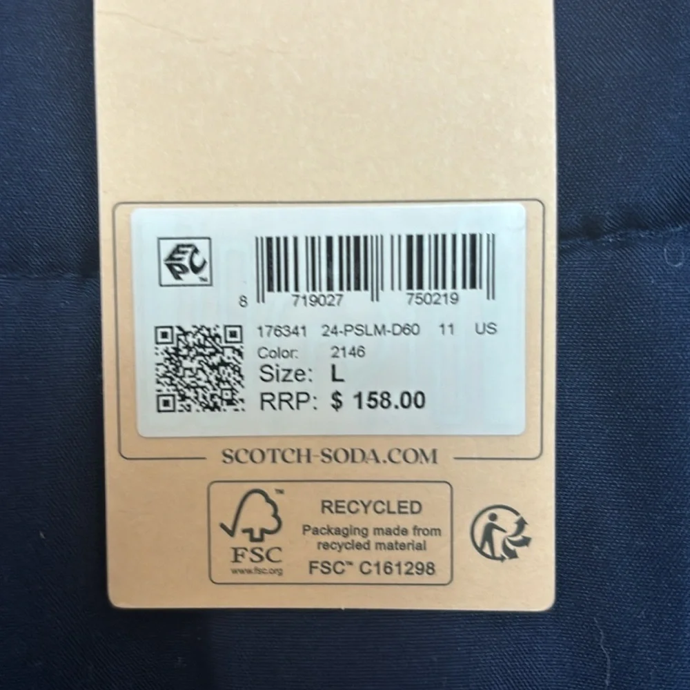 Brand New With Tags Scotch & Soda Yellow Cardigan - Picture 6 of 6